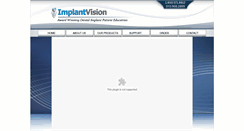 Desktop Screenshot of implantvision.net